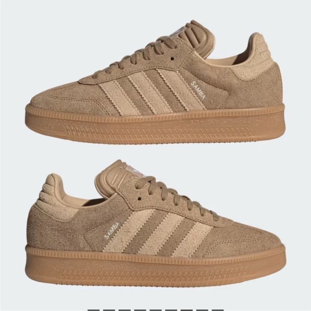 Adidas XLG Samba Classic in Brown Suede worn once !